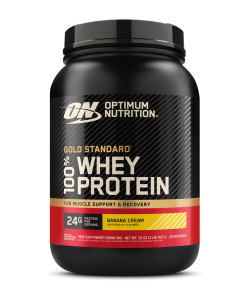 GOLD STANDARD 100% WHEY™ (Banana Cream - 29 Servings (2 lb))