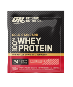 GOLD STANDARD 100% WHEY™ Sample Packets (Strawberries & Cream - 1 Packet)