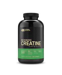 Micronized Creatine Capsules (Unflavored - 100 Servings (200 Capsules))
