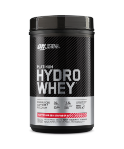 PLATINUM HYDROWHEY™ (Supercharged Strawberry - 20 Servings (1.76 lb))