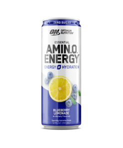 ESSENTIAL AMIN.O. ENERGY+ Electrolytes Sparkling (Blueberry Lemonade - 12 Cans)