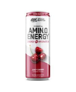 ESSENTIAL AMIN.O. ENERGY+ Electrolytes Sparkling (Juicy Cherry - 12 Cans)