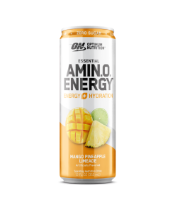 ESSENTIAL AMIN.O. ENERGY+ Electrolytes Sparkling (Mango Pineapple Lime - 12 Cans)