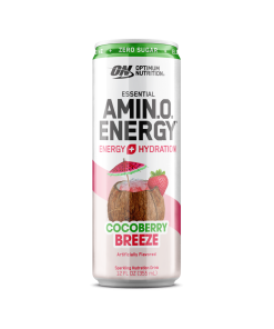 ESSENTIAL AMIN.O. ENERGY+ Electrolytes Sparkling (Cocoberry Breeze - 12 Cans)