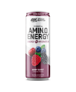 ESSENTIAL AMIN.O. ENERGY+ Electrolytes Sparkling (Berry Burst - 12 Cans)