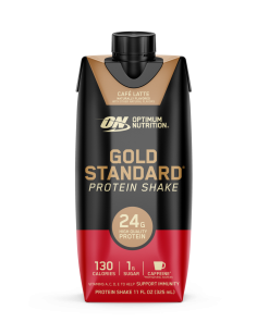 GOLD STANDARD® Ready To Drink Protein Shake (Café Latte - 12 Cartons)