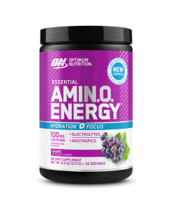 AMIN.O. ENERGY HYDRATION + FOCUS (Grape - 30 Servings (0.6 lb))
